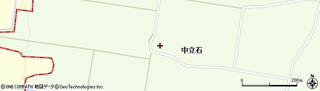秋田県大仙市太田町三本扇中立石12周辺の地図