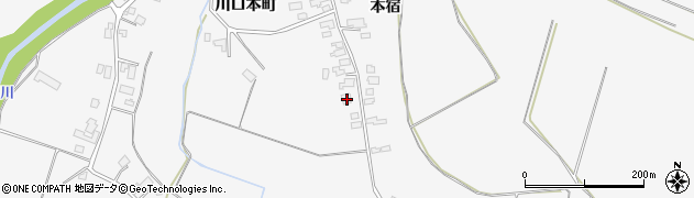 秋田県大仙市南外本宿63周辺の地図