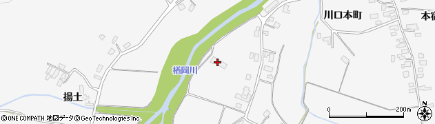 秋田県大仙市南外田屋村213周辺の地図