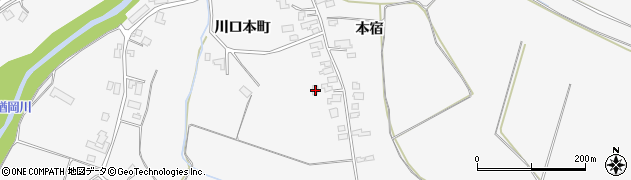 秋田県大仙市南外本宿60周辺の地図