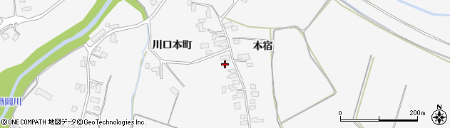 秋田県大仙市南外本宿49周辺の地図