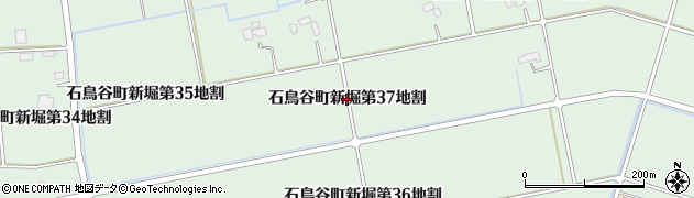 岩手県花巻市石鳥谷町新堀（第３７地割）周辺の地図