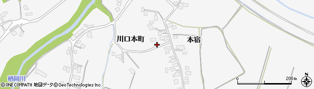 秋田県大仙市南外本宿46周辺の地図