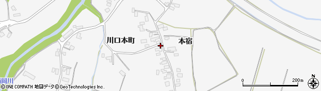 秋田県大仙市南外本宿47周辺の地図