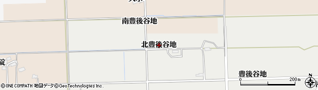 秋田県大仙市堀見内（北豊後谷地）周辺の地図