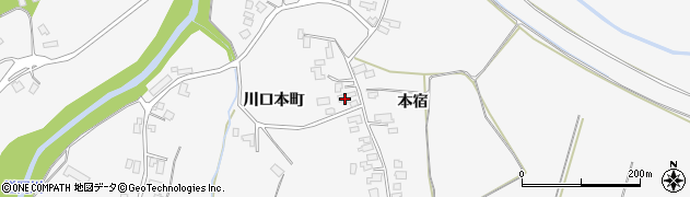 秋田県大仙市南外本宿44周辺の地図