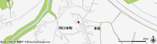 秋田県大仙市南外本宿42周辺の地図
