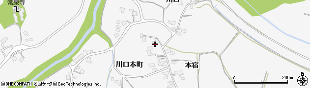 秋田県大仙市南外本宿40周辺の地図