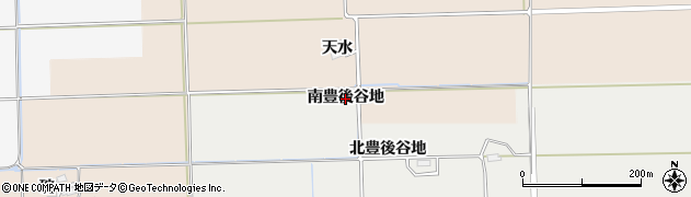 秋田県大仙市堀見内（南豊後谷地）周辺の地図