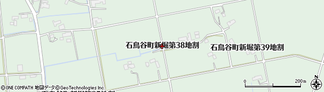 岩手県花巻市石鳥谷町新堀（第３８地割）周辺の地図