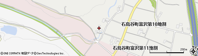 岩手県花巻市石鳥谷町富沢（第１１地割）周辺の地図