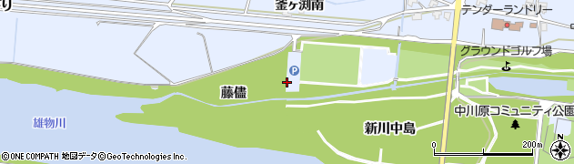 秋田県大仙市神宮寺藤儘周辺の地図