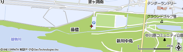 秋田県大仙市神宮寺（藤儘）周辺の地図