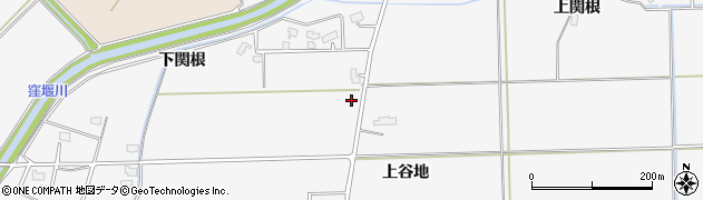 秋田県大仙市高関上郷（下関根）周辺の地図