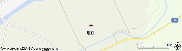 秋田県大仙市板見内関口周辺の地図