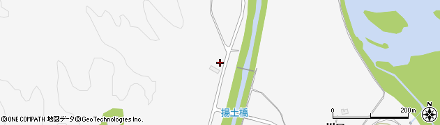 秋田県大仙市南外古館山周辺の地図