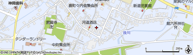 秋田県大仙市神宮寺神宮寺69周辺の地図