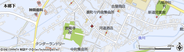 秋田県大仙市神宮寺（神宮寺）周辺の地図
