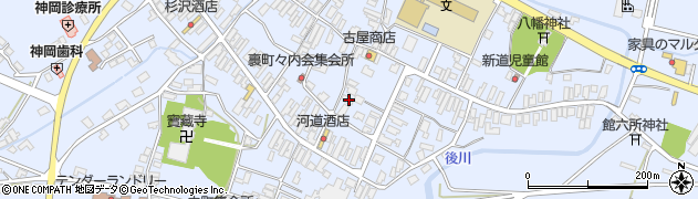 秋田県大仙市神宮寺神宮寺58周辺の地図
