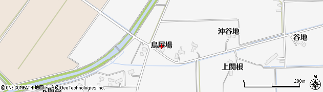 秋田県大仙市高関上郷（鳥屋場）周辺の地図