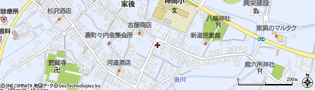 秋田県大仙市神宮寺神宮寺323周辺の地図