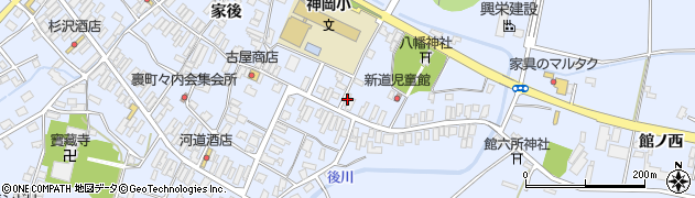 秋田県大仙市神宮寺神宮寺47周辺の地図