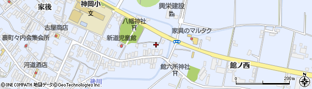 秋田県大仙市神宮寺神宮寺7周辺の地図