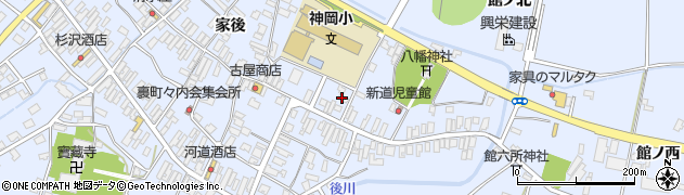 秋田県大仙市神宮寺神宮寺48周辺の地図