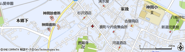 秋田県大仙市神宮寺神宮寺197周辺の地図
