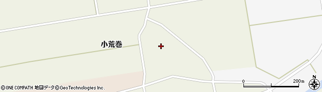 秋田県大仙市板見内（小荒巻）周辺の地図