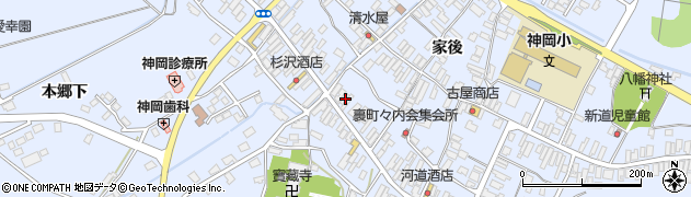 秋田県大仙市神宮寺神宮寺96周辺の地図