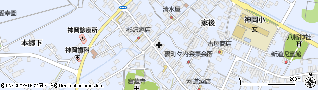 秋田県大仙市神宮寺神宮寺98周辺の地図