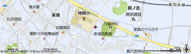 秋田県大仙市神宮寺神宮寺26周辺の地図