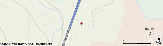 秋田県由利本荘市神沢七曲周辺の地図