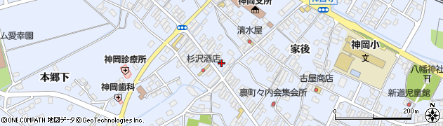 秋田県大仙市神宮寺神宮寺106周辺の地図