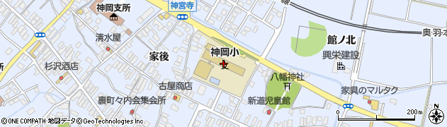 秋田県大仙市神宮寺神宮寺52周辺の地図