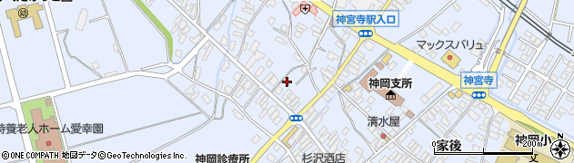 秋田県大仙市神宮寺神宮寺131周辺の地図