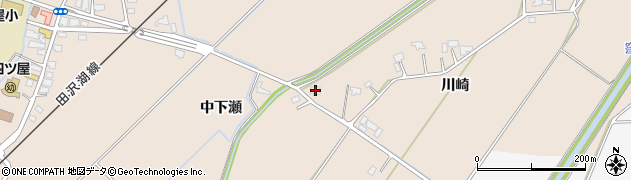 秋田県大仙市四ツ屋川崎150周辺の地図