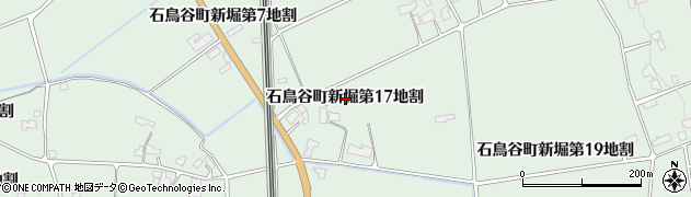 岩手県花巻市石鳥谷町新堀第１７地割周辺の地図