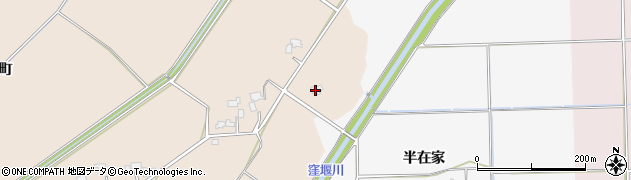 秋田県大仙市四ツ屋川崎28周辺の地図