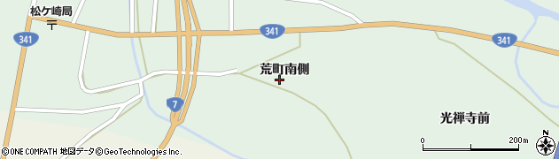 秋田県由利本荘市松ヶ崎荒町南側79周辺の地図