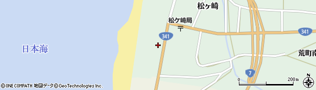 松ケ崎プロパン販売店周辺の地図