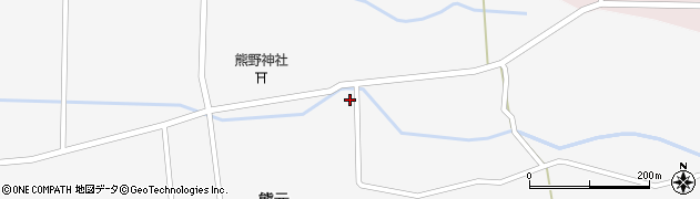 秋田県大仙市横堀上村158周辺の地図