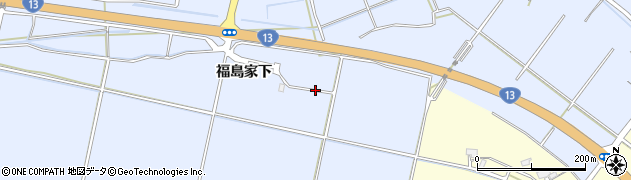 秋田県大仙市神宮寺（豊後野上段）周辺の地図