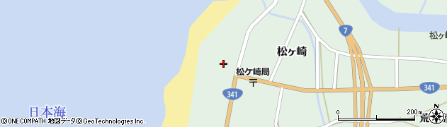 秋田県由利本荘市松ヶ崎松ヶ崎町30周辺の地図