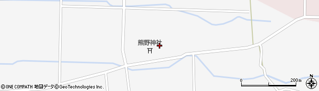 秋田県大仙市横堀（熊本）周辺の地図