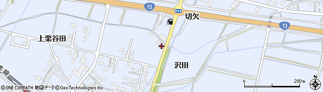 秋田県大仙市神宮寺沢田6周辺の地図