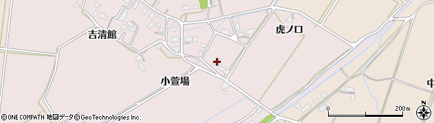 秋田県大仙市新谷地小萱場22周辺の地図