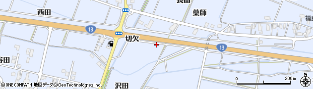 秋田県大仙市神宮寺周辺の地図