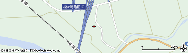 秋田県由利本荘市松ヶ崎（馬場）周辺の地図